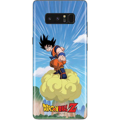 Dragon Ball Z Goku and Nimbus Galaxy Note 8 Skin