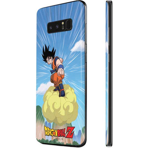 Dragon Ball Z Goku and Nimbus Galaxy Note 8 Skin