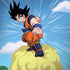 Dragon Ball Z Goku and Nimbus Galaxy Note 8 Skin