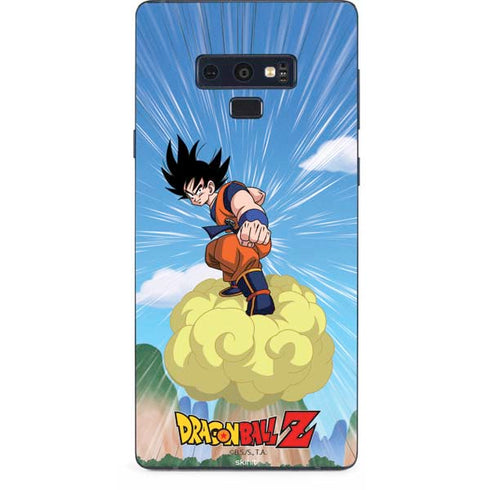 Dragon Ball Z Goku and Nimbus Galaxy Note 9 Skin