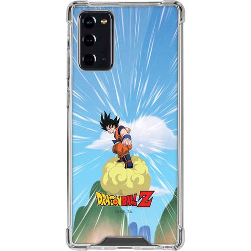 Dragon Ball Z Goku and Nimbus Galaxy Note20 5G Clear Case