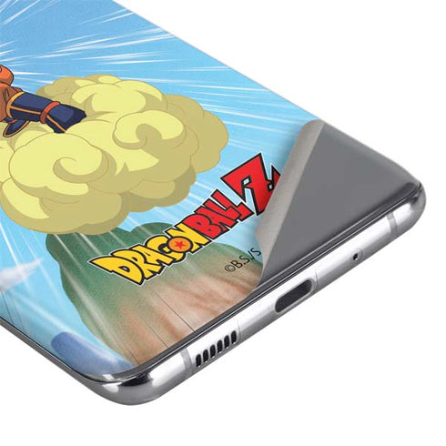 Dragon Ball Z Goku and Nimbus Galaxy S20 Plus Skin