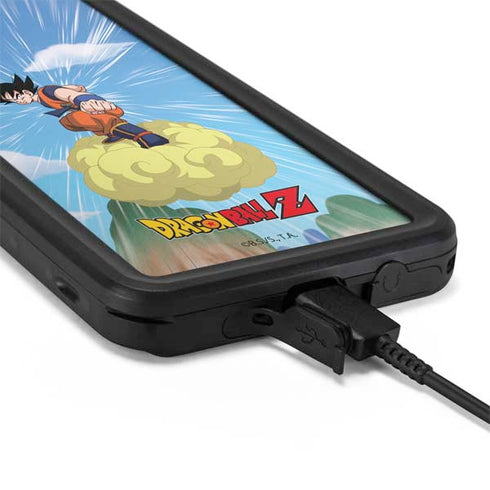 Dragon Ball Z Goku and Nimbus Galaxy S20 Plus Waterproof Case