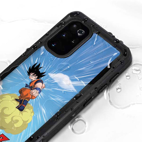 Dragon Ball Z Goku and Nimbus Galaxy S20 Plus Waterproof Case