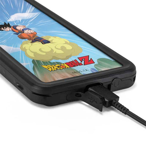 Dragon Ball Z Goku and Nimbus Galaxy S20 Waterproof Case
