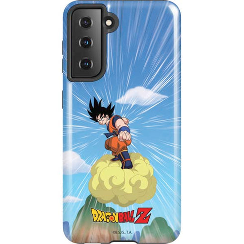 Dragon Ball Z Goku and Nimbus Galaxy S21 5G Pro Case