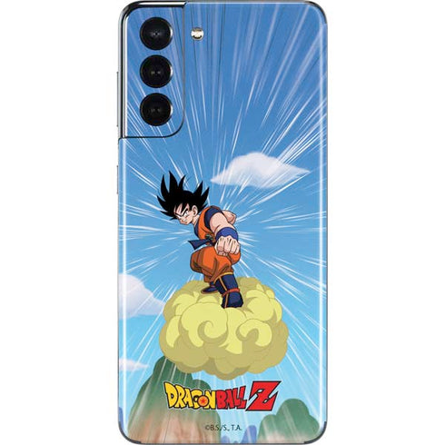 Dragon Ball Z Goku and Nimbus Galaxy S21 5G Skin