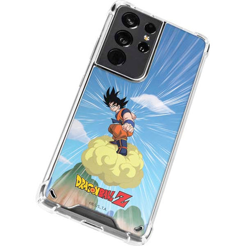 Dragon Ball Z Goku and Nimbus Galaxy S21 Ultra 5G Clear Case