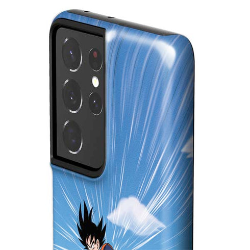 Dragon Ball Z Goku and Nimbus Galaxy S21 Ultra 5G Pro Case