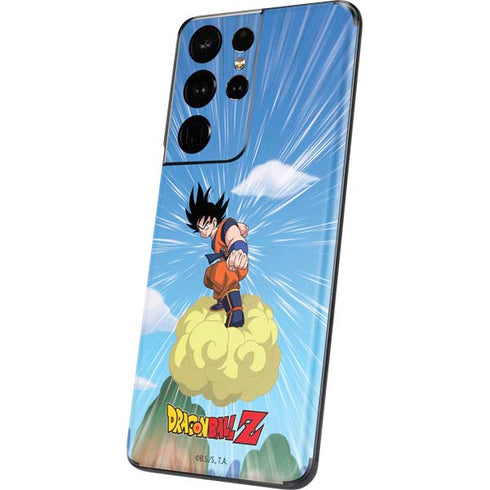 Dragon Ball Z Goku and Nimbus Galaxy S21 Ultra 5G Skin