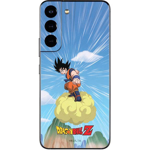 Dragon Ball Z Goku and Nimbus Galaxy S22 Skin