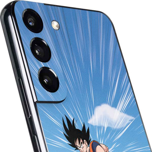 Dragon Ball Z Goku and Nimbus Galaxy S22 Skin