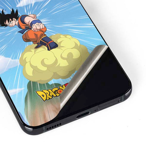 Dragon Ball Z Goku and Nimbus Galaxy S22 Skin