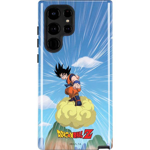 Dragon Ball Z Goku and Nimbus Galaxy S22 Ultra Pro Case