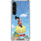 Dragon Ball Z Goku and Nimbus Galaxy S23 Clear Case