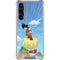 Dragon Ball Z Goku and Nimbus Galaxy S23 Plus Clear Case