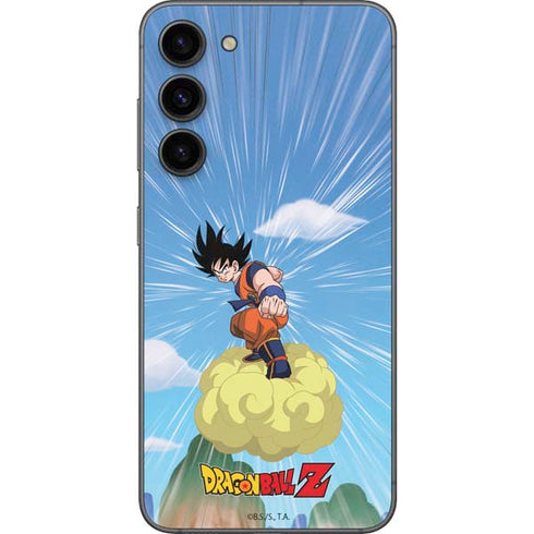 Dragon Ball Z Goku and Nimbus Galaxy S23 Plus Skin