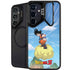 Dragon Ball Z Goku and Nimbus Galaxy S24 FE Kickstand Case