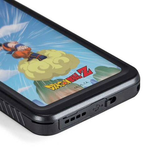 Dragon Ball Z Goku and Nimbus Galaxy S24 Plus Waterproof Case