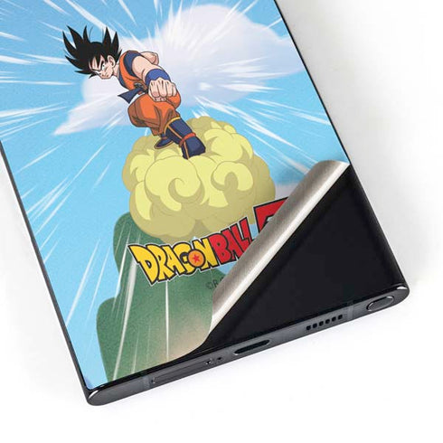 Dragon Ball Z Goku and Nimbus Galaxy S24 Ultra Skin