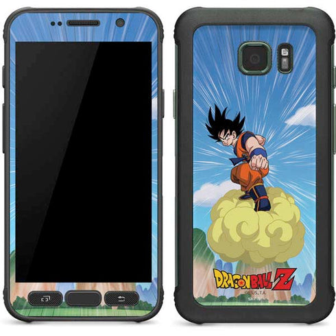 Dragon Ball Z Goku and Nimbus Galaxy S7 Active Skin
