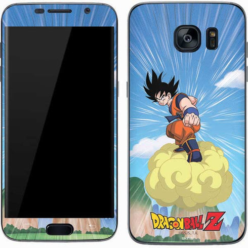 Dragon Ball Z Goku and Nimbus Galaxy S7 Skin