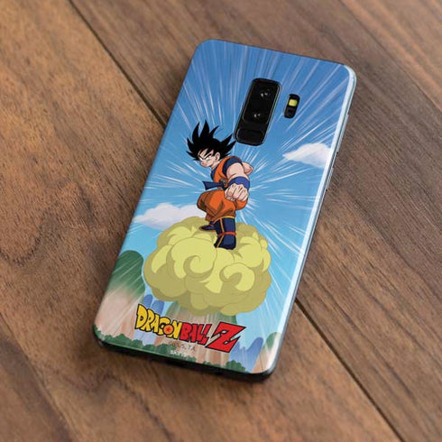 Dragon Ball Z Goku and Nimbus Galaxy S9 Plus Skin