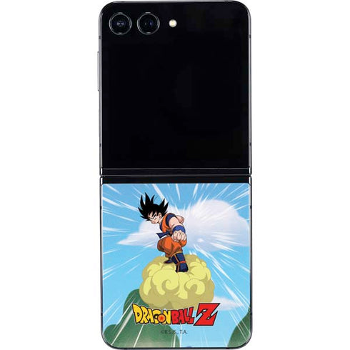 Dragon Ball Z Goku and Nimbus Galaxy Z Flip5 5G Skin