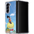 Dragon Ball Z Goku and Nimbus Galaxy Z Fold5 5G Clear Case
