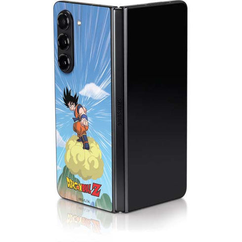 Dragon Ball Z Goku and Nimbus Galaxy Z Fold5 5G Skin