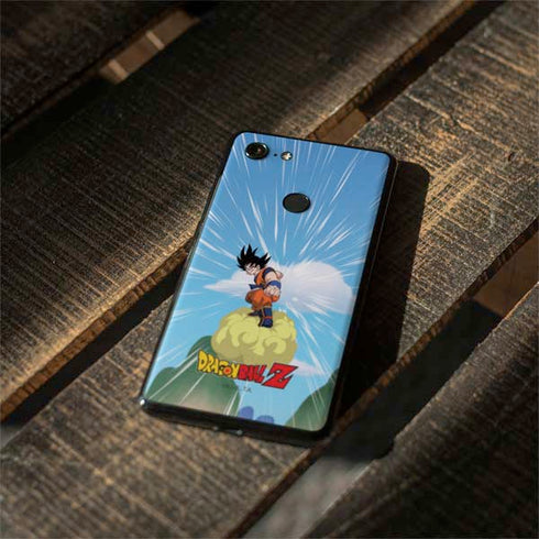 Dragon Ball Z Goku and Nimbus Google Pixel 3 Skin