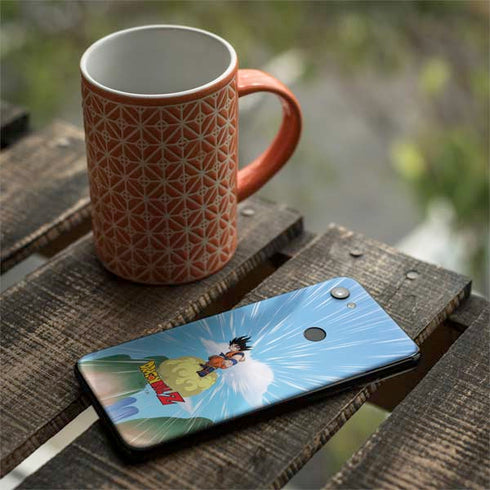 Dragon Ball Z Goku and Nimbus Google Pixel 3a Skin