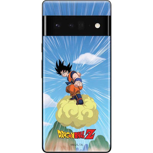 Dragon Ball Z Goku and Nimbus Google Pixel 6 Pro Skin
