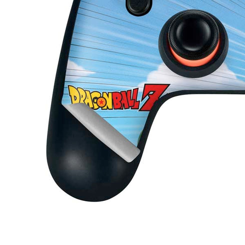 Dragon Ball Z Goku and Nimbus Google Stadia Controller Skin