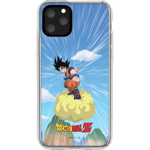 Dragon Ball Z Goku and Nimbus iPhone 11 Pro Clear Case