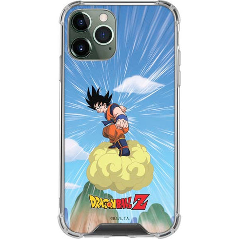 Dragon Ball Z Goku and Nimbus iPhone 11 Pro Max Clear Case