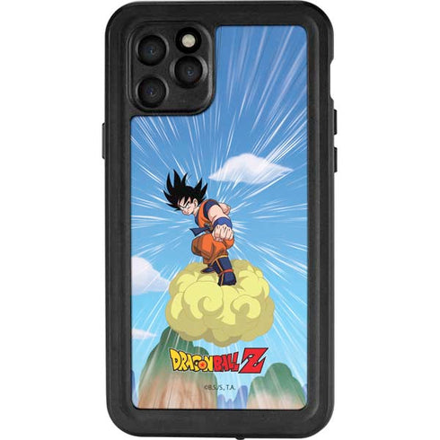 Dragon Ball Z Goku and Nimbus iPhone 11 Pro Waterproof Case