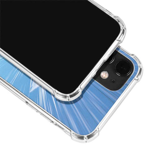 Dragon Ball Z Goku and Nimbus iPhone 12 Clear Case