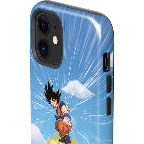 Dragon Ball Z Goku and Nimbus iPhone 12 Mini Impact Case