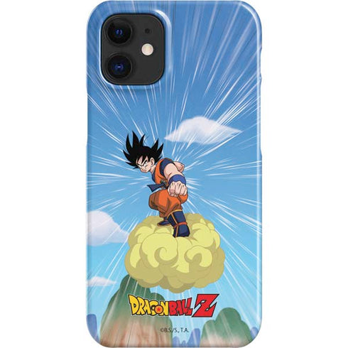Dragon Ball Z Goku and Nimbus iPhone 12 Mini Lite Case