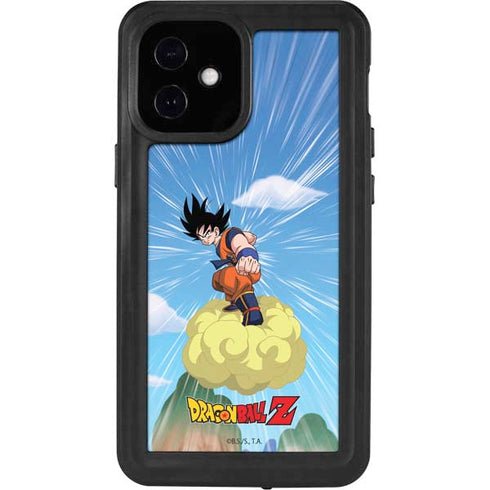 Dragon Ball Z Goku and Nimbus iPhone 12 Mini Waterproof Case