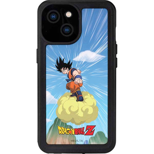 Dragon Ball Z Goku and Nimbus iPhone 13 Mini Waterproof Case