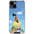 Dragon Ball Z Goku and Nimbus iPhone 14 Plus Clear Case
