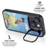 Dragon Ball Z Goku and Nimbus iPhone 14 Plus Kickstand Case