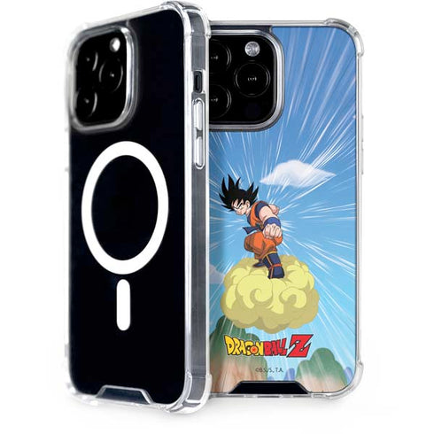 Dragon Ball Z Goku and Nimbus iPhone 14 Pro Max MagSafe Case