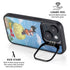 Dragon Ball Z Goku and Nimbus iPhone 15 Kickstand Case