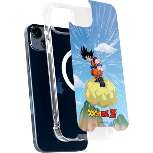 Dragon Ball Z Goku and Nimbus iPhone 15 MagSafe Case