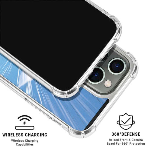 Dragon Ball Z Goku and Nimbus iPhone 15 Pro Clear Case
