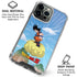 Dragon Ball Z Goku and Nimbus iPhone 15 Pro Clear Case