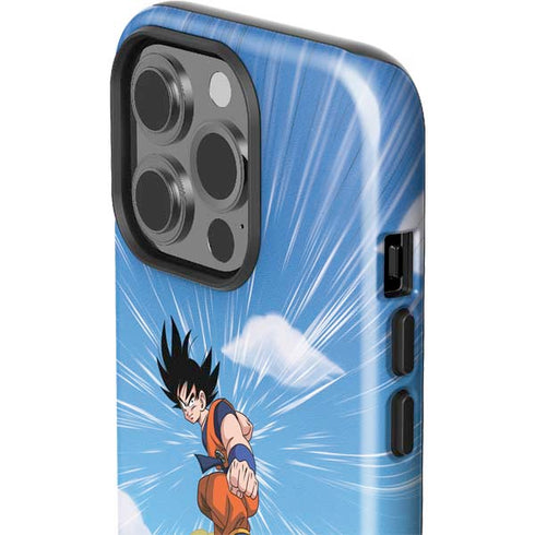 Dragon Ball Z Goku and Nimbus iPhone 15 Pro Impact Case